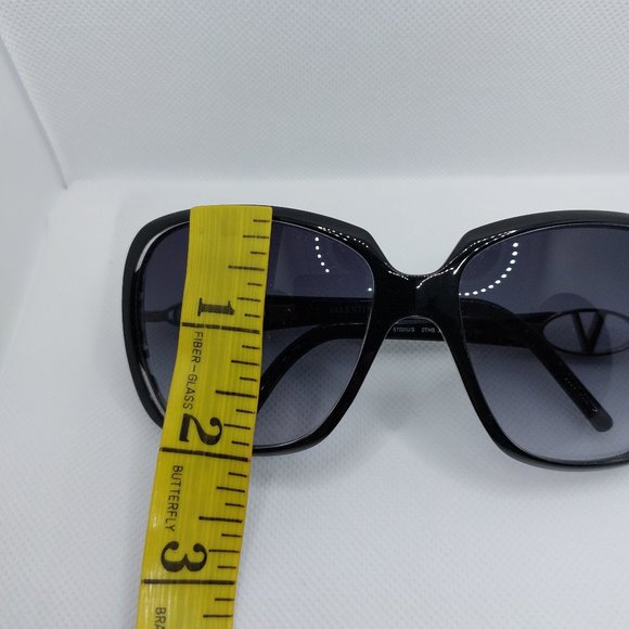 Valentino 5703/U/S Gradient Lens Black Framed Sunglasses - Picture 12 of 12